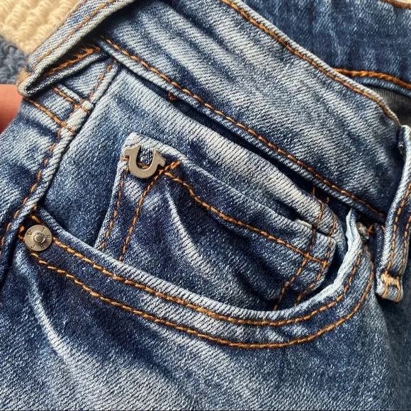 👖 TRUE RELIGION COLETTE SLIM STRAIGHT JEANS!