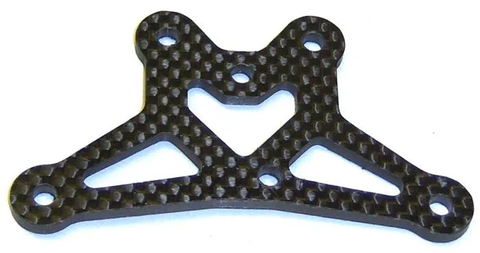 081026 Carbon Fibre Steering Top Plate 1/8 HSP Tornado