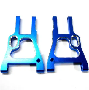 102019 02161 1/10 Alloy Front Lower Suspension Arm x 2 Blue