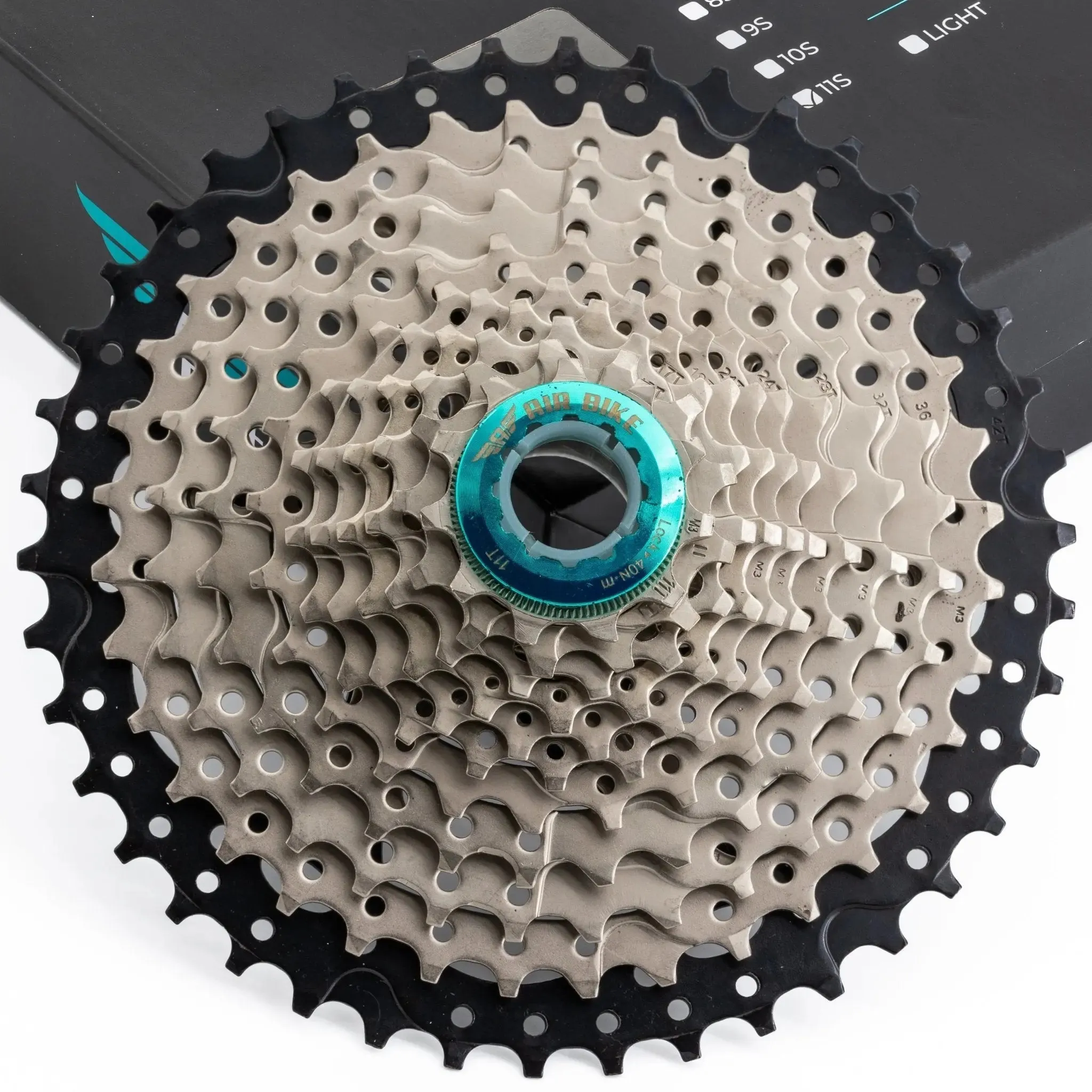 11 Speed 11-42T Cassette Mountain Bike MTB fits Shimano/Sram AirBike UK CLEARANCE
