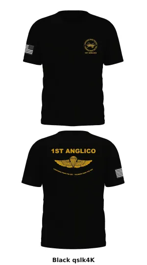 1st ANGLICO Store 1 Core Men's SS Performance Tee - qslk4K