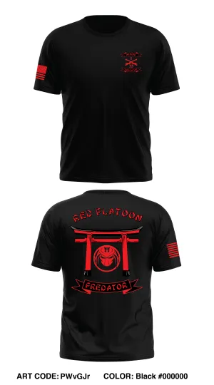 1st PLT, Apache Troop, 1-33 CAV Store 1 Core Men's SS Performance Tee - PWvGJr