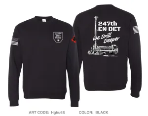 247th EN DET WD Fundraising Collection Comfort Unisex Crewneck Sweatshirt - Hghu6S