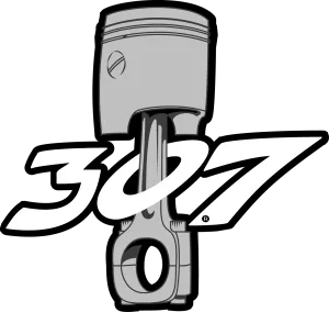 307 Piston Decal