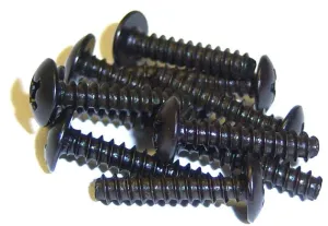 60080 10 x Cap Head Self Tapping Screw 3mm x 14mm 3x14