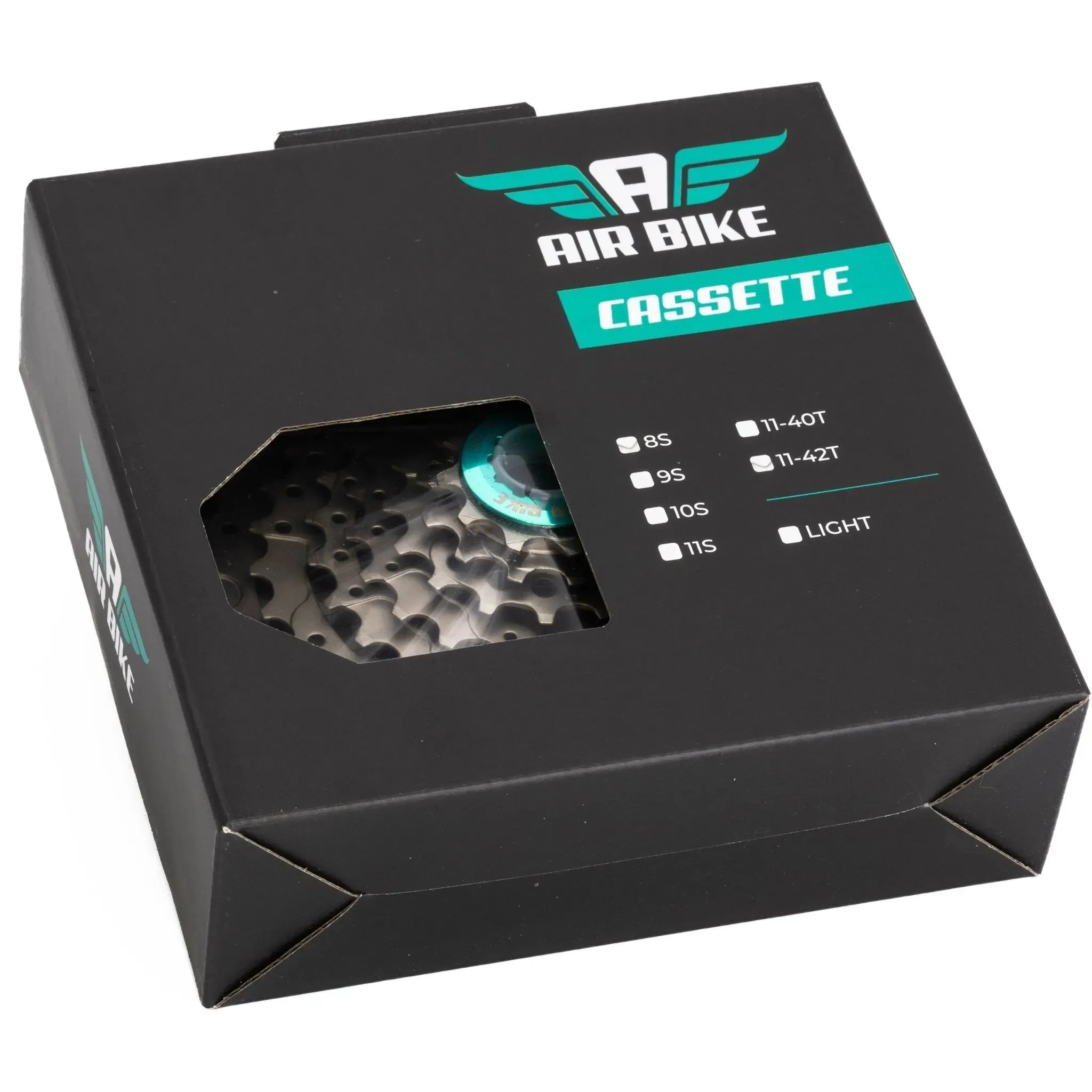 8 Speed 11-42T Cassette Shimano Compatible CLEARANCE