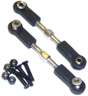 81204 Steering Linkage Links 2 Plastic 1/8 HSP Tornado