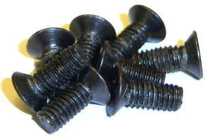 81220-12 8 x Countersunk Metric Screw 4mm x 10mm - Flat Head 4x10