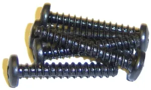 81220-17 6 x Self Tapping Screw 4mm x 25mm - Button Cap Head 4x25