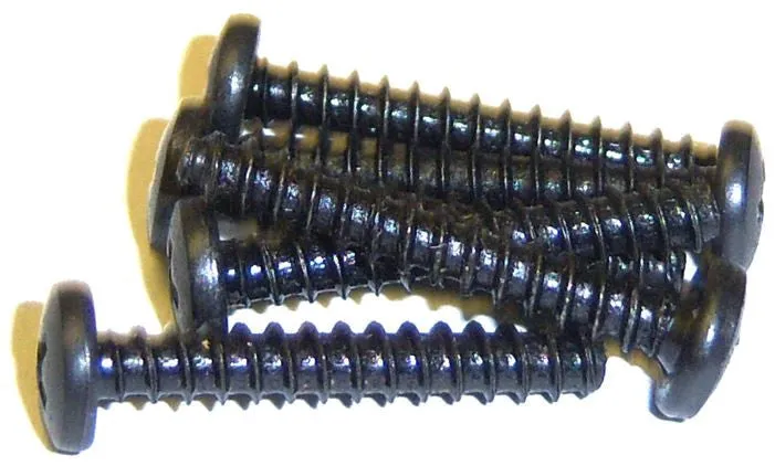 81220-17 6 x Self Tapping Screw 4mm x 25mm - Button Cap Head 4x25