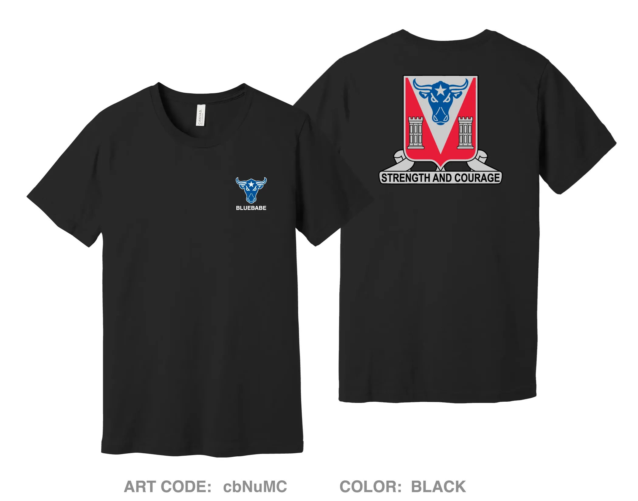 82 BEB, 2ABCT, 1ID FundRaising Collection Comfort Unisex Cotton SS Tee - cbNuMC