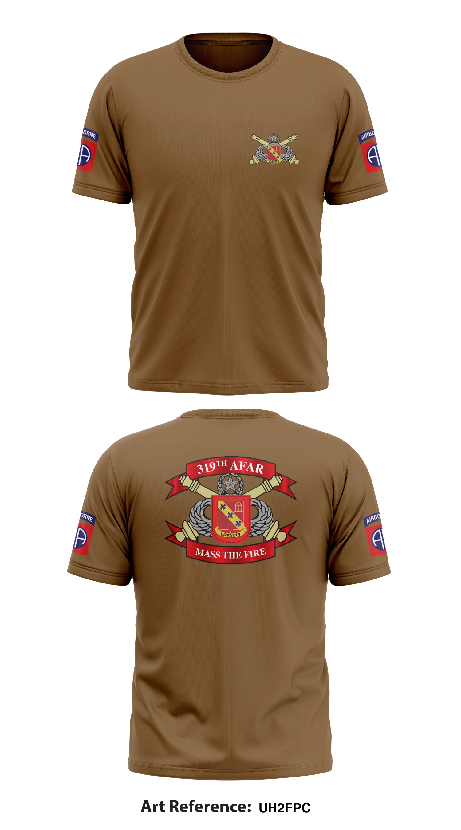 82d Airborne Division Artillery  Store 1 Core Men's SS Performance Tee - uh2fpC
