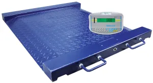 Adam Equipment PTM 500 [GK] PTM Drum and Wheelchair Platforms, 1100 lb x 0.2 lb