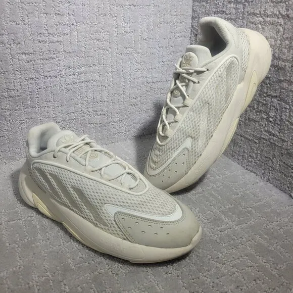 Adidas Ozelia Adiprene Mens Size 8.5 US Grey White Sneaker Shoes GX3255