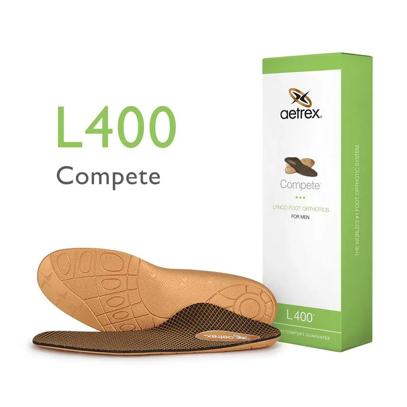 Aetrex Women's Compete Orthotics - Insoles for Medium & High Arches