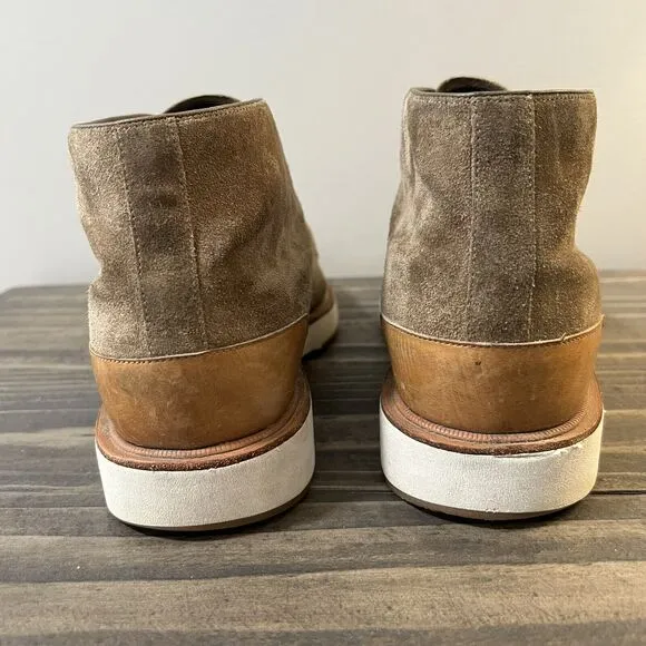Allen Edmonds Mens Size 10.5 Brooklyn Light Suede Chukka Boots Shoes Sneakers