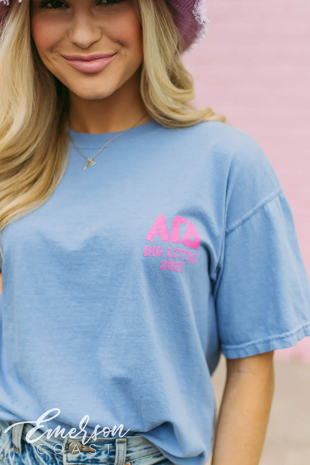 Alpha Chi Omega House Big Little Reveal Tee