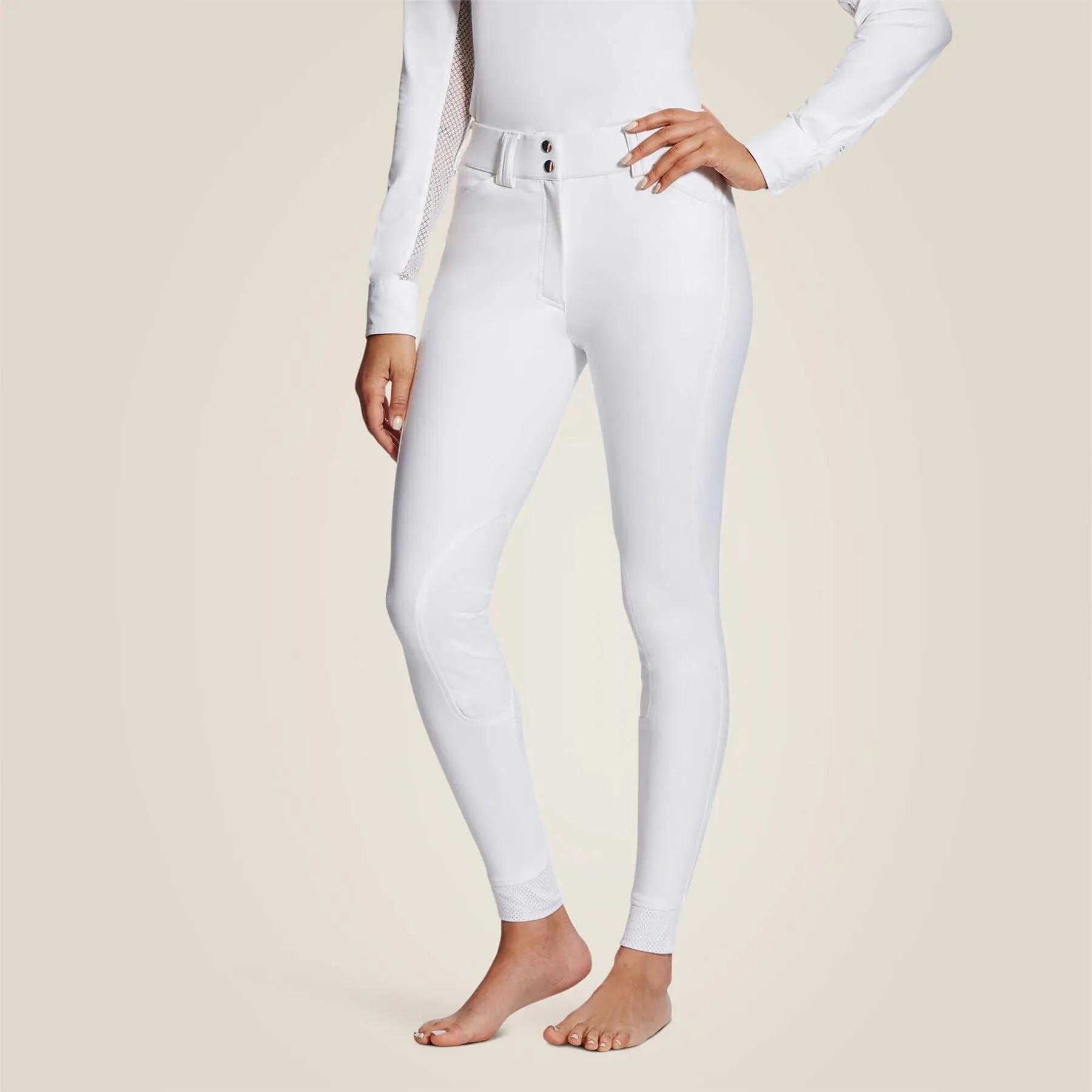 Ariat Womens Tri Factor Grip Knee Patch Breech