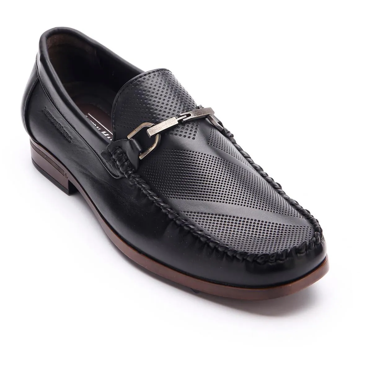 Aston Marc Mens Faux Leather Lifestyle Loafers