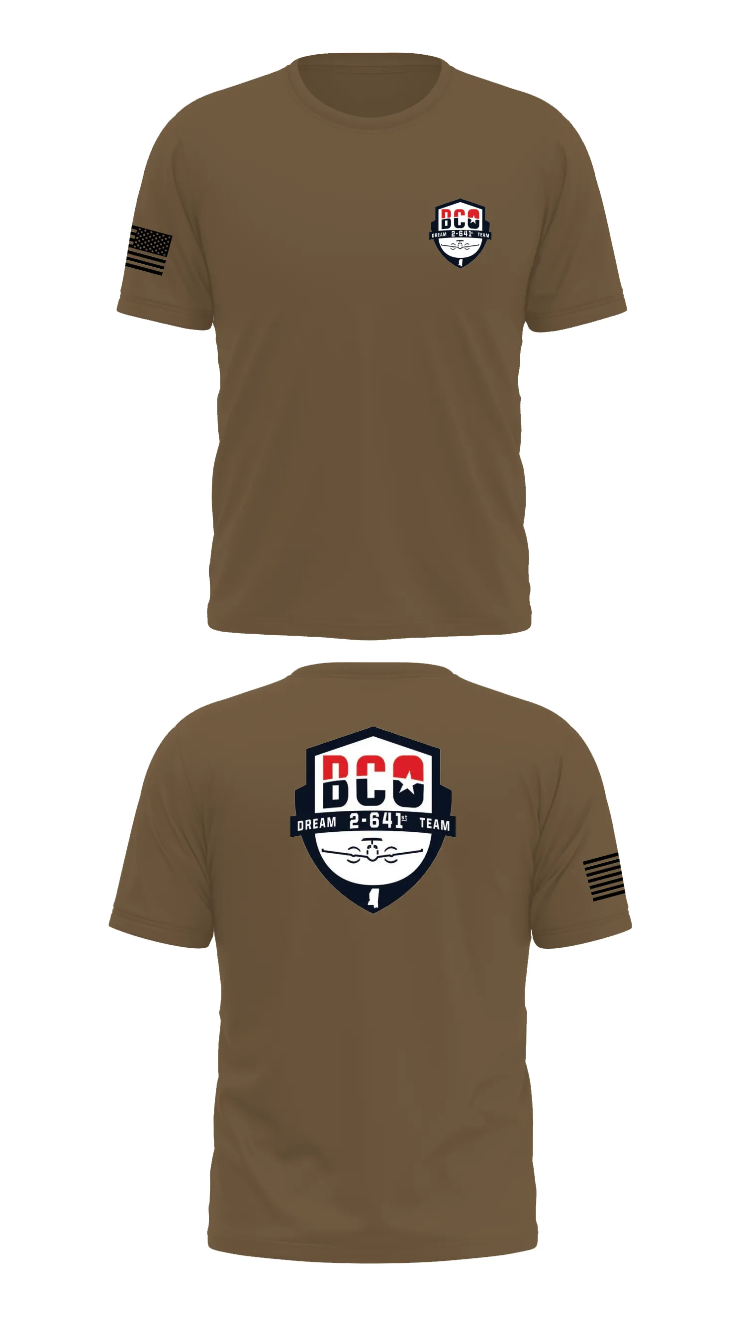 B Co 2-641st Store 1 Core Men's SS Performance Tee - 44263531626
