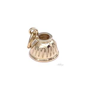 Bell Boot Charm, 14k gold