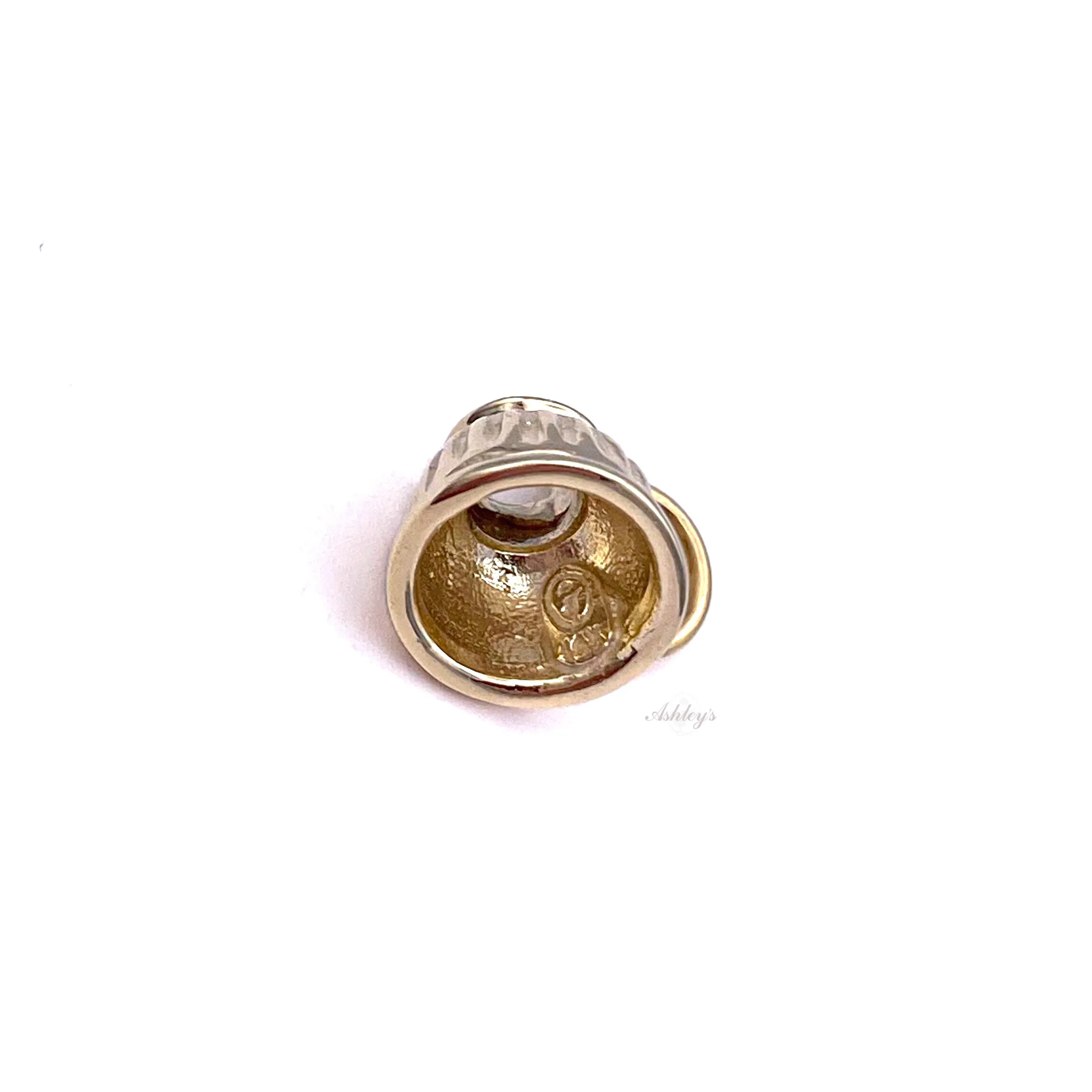Bell Boot Charm, 14k gold