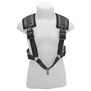 BG A and T Saxophone Comfort Harness ~ Small ~ Red - Metal Hook