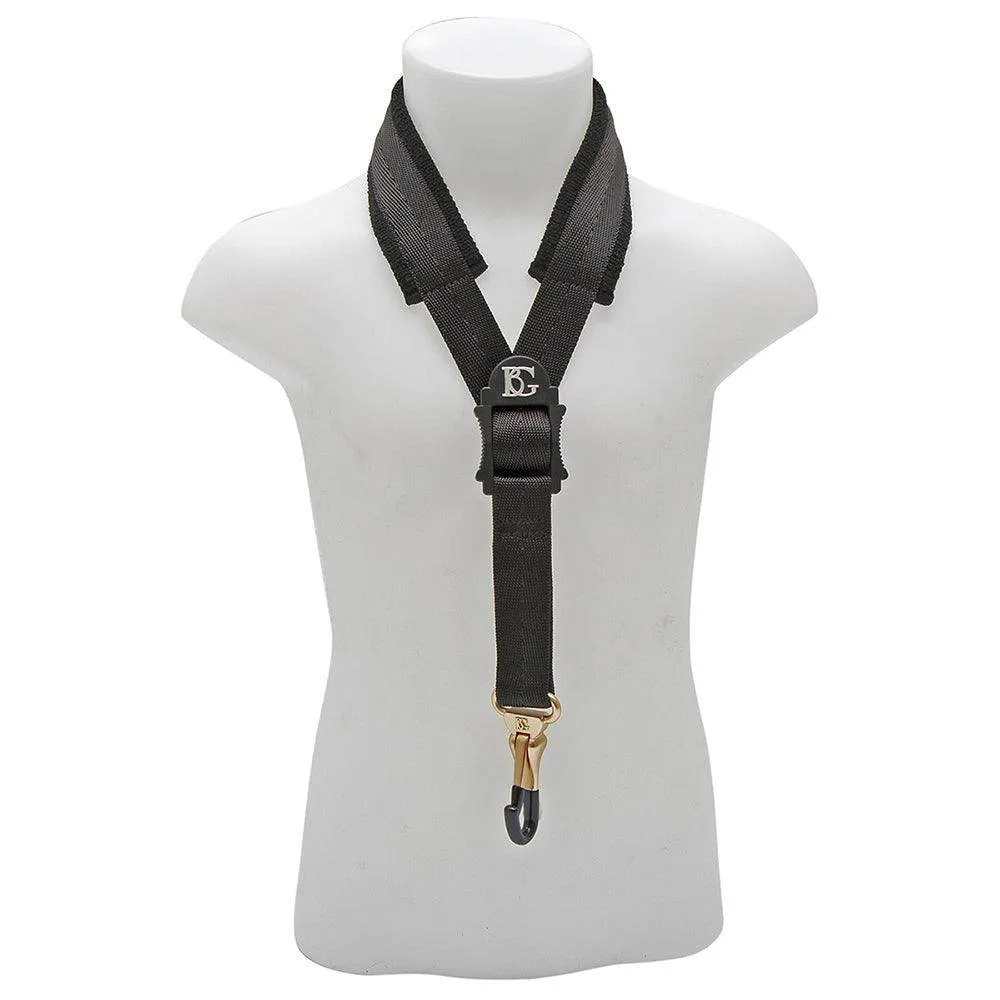 BG Alto Saxophone Comfort Strap Small Coated Snap Hook