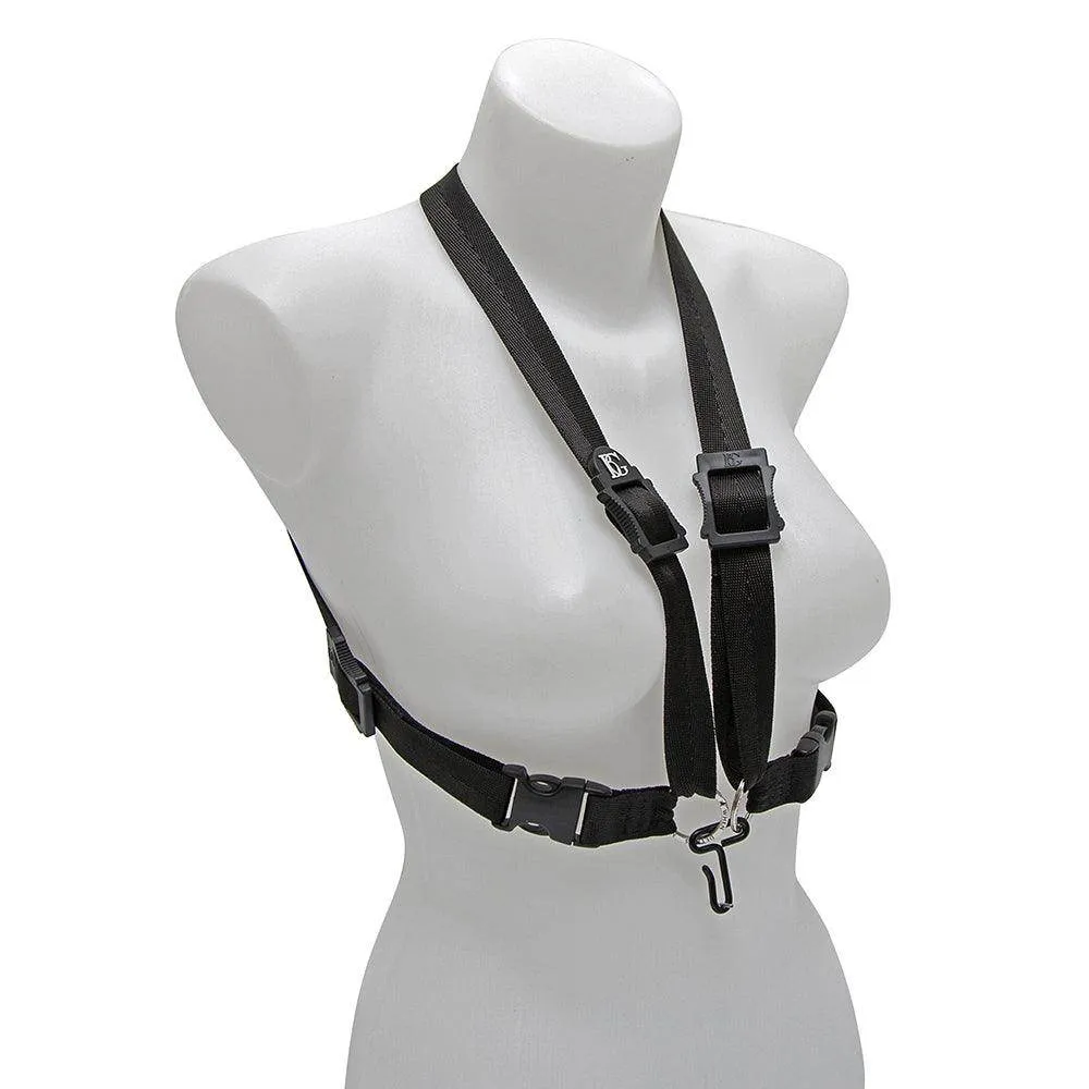 BG Alto, Tenor & Baritone Sax XL Womens Comfort Harness ~ Metal Hook