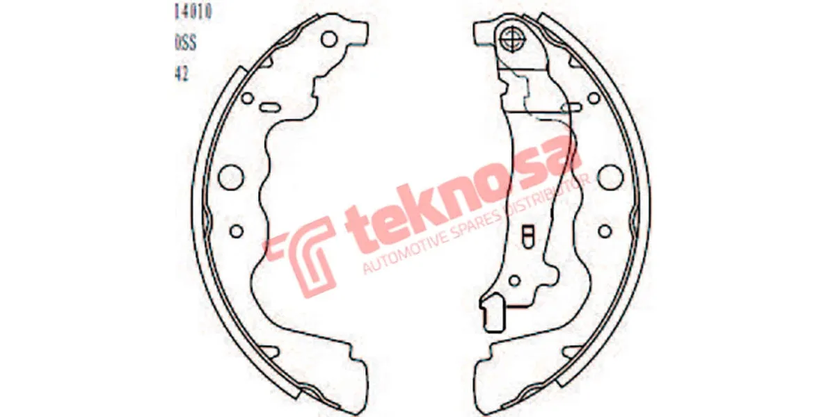 Brake Shoes Nissan Np200 2008 2019