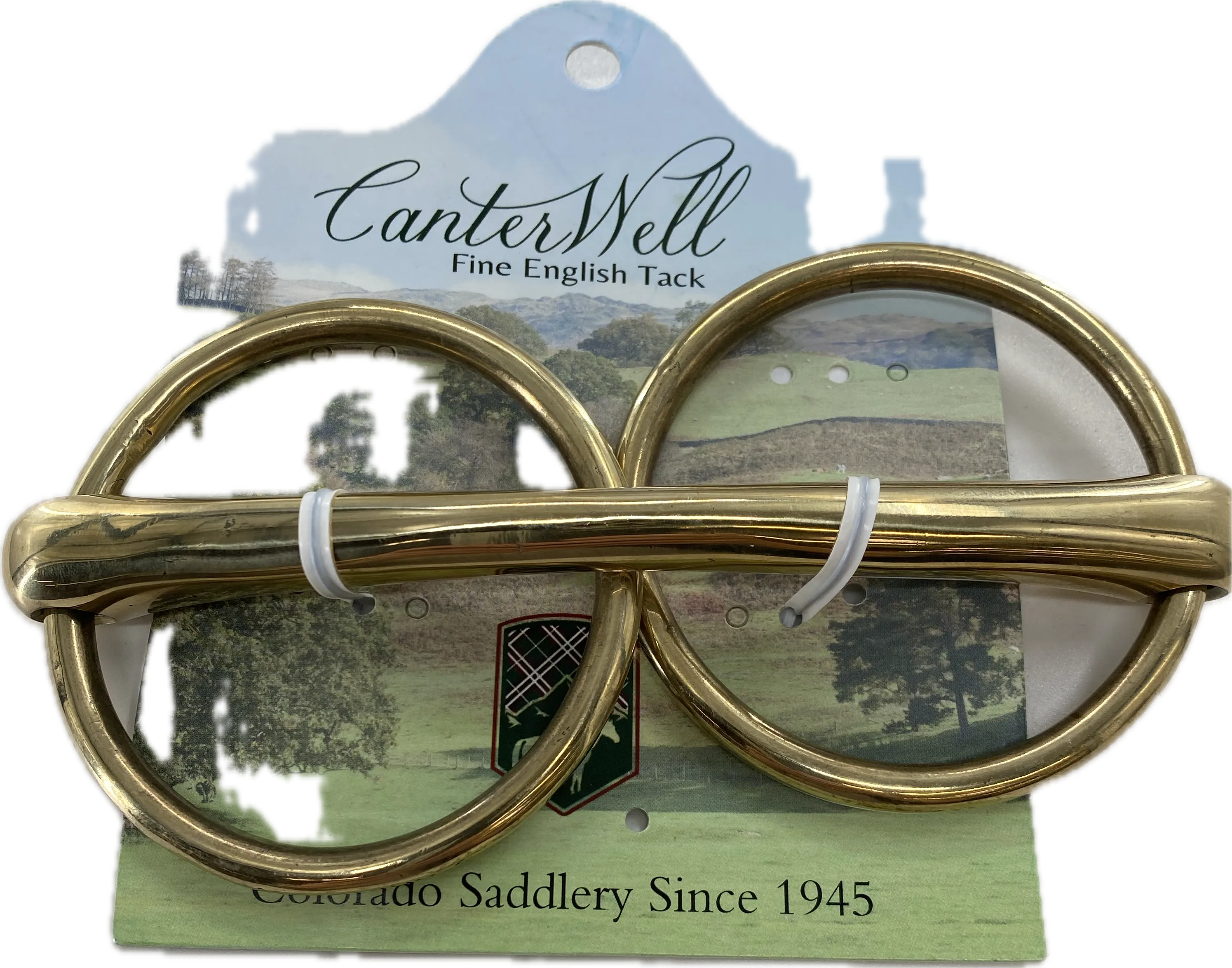 Canter Well Ring Bit with Mullen Mouth