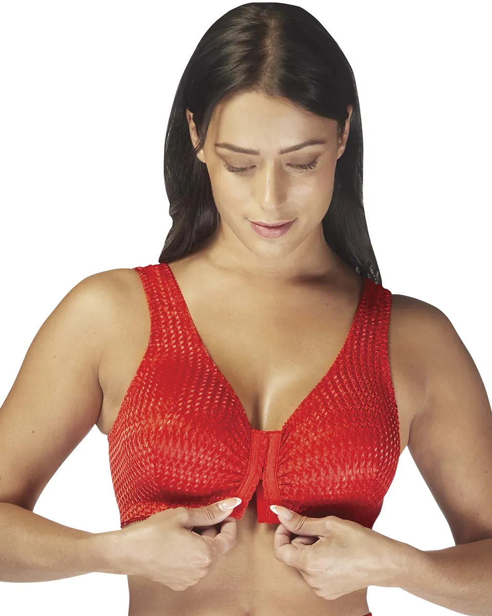 Carole Martin Comfort Bra - Red