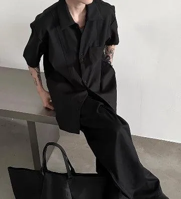 Casual Button-Up Shirt