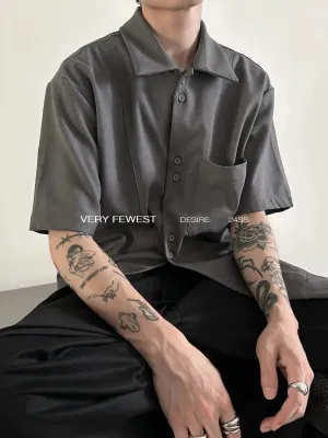 Casual Button-Up Shirt