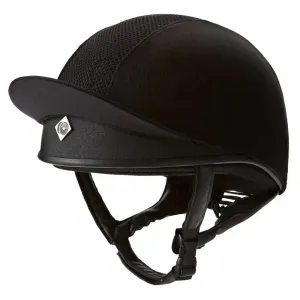 CHARLES OWEN Pro II Plus Skull Riding Hat - Black - Size: 59cm
