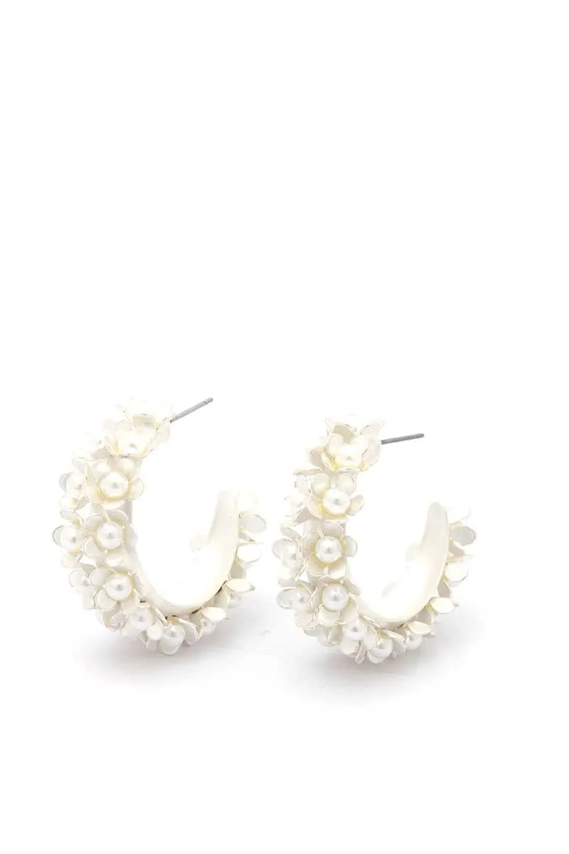 Chunky Flower Earring