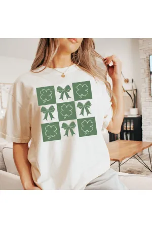 Clover Bows Comfort Colors T-Shirt