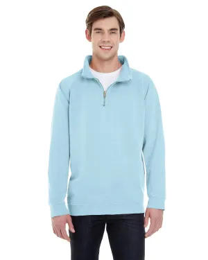 Comfort Colors Quarter-Zip Sweatshirt | Chambray