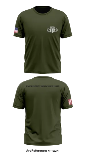 Copy of Emergency Services Unit  Store 1 Core Men's SS Performance Tee - nRTwzN