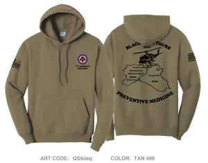 CUSTOM HHC 44Th IBCT (Medical Section) Comfort Unisex Hooded Sweatshirt - QS9Jeq