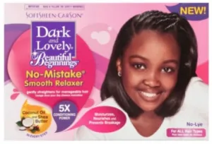 Dark and Lovely Beautiful Beginnings No-Mistake Smooth Relaxer