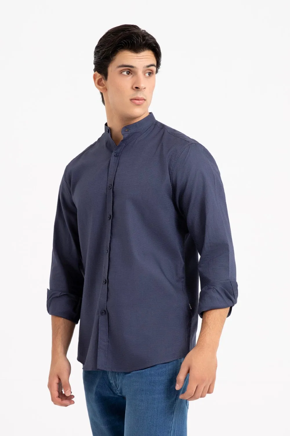 Dark Navy Casual Shirt