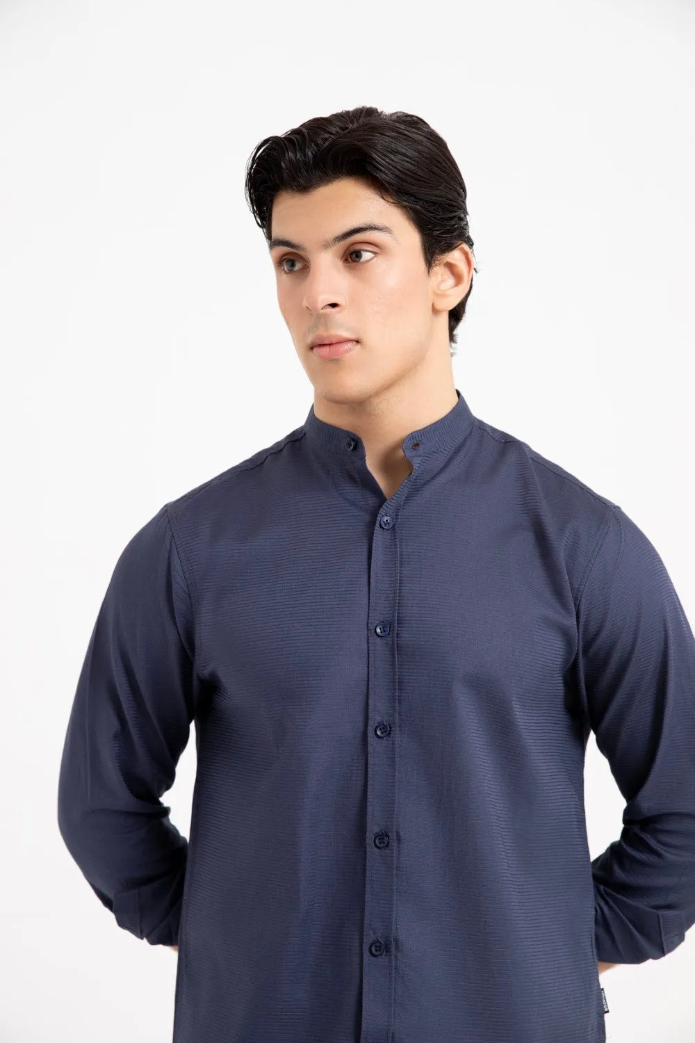 Dark Navy Casual Shirt