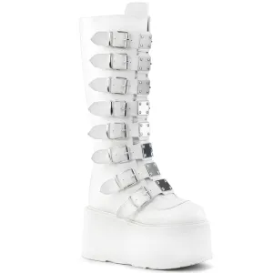 Demonia Damned 318 White