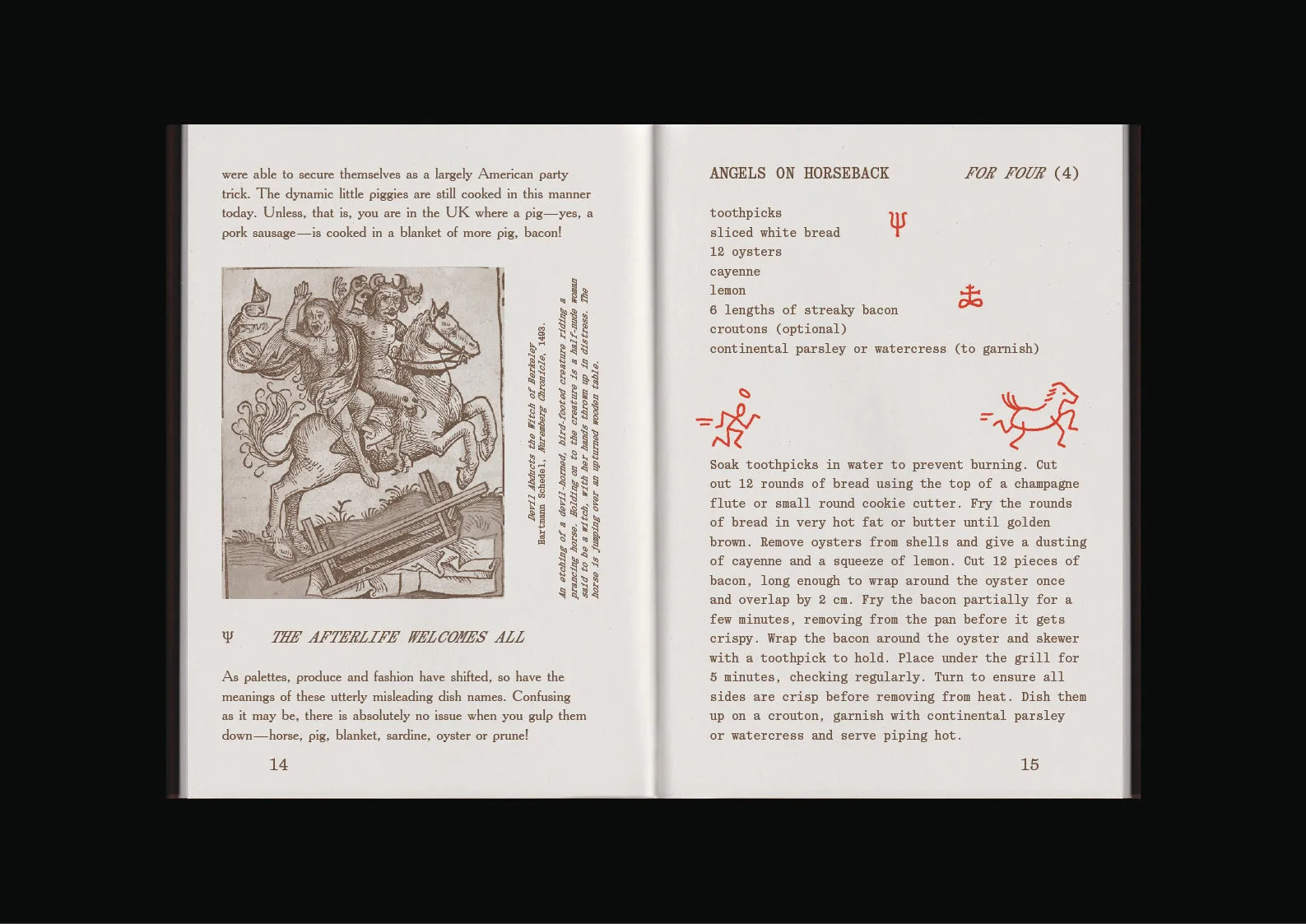 Devils on Horseback, The Cookbook