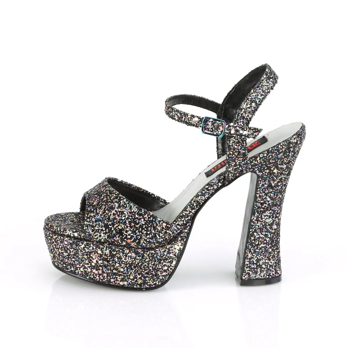 DOLLY-09  Black Multi Glitter