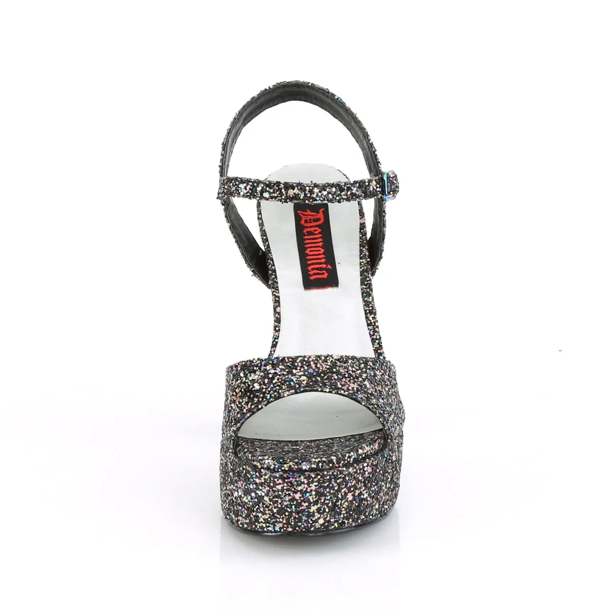 DOLLY-09  Black Multi Glitter