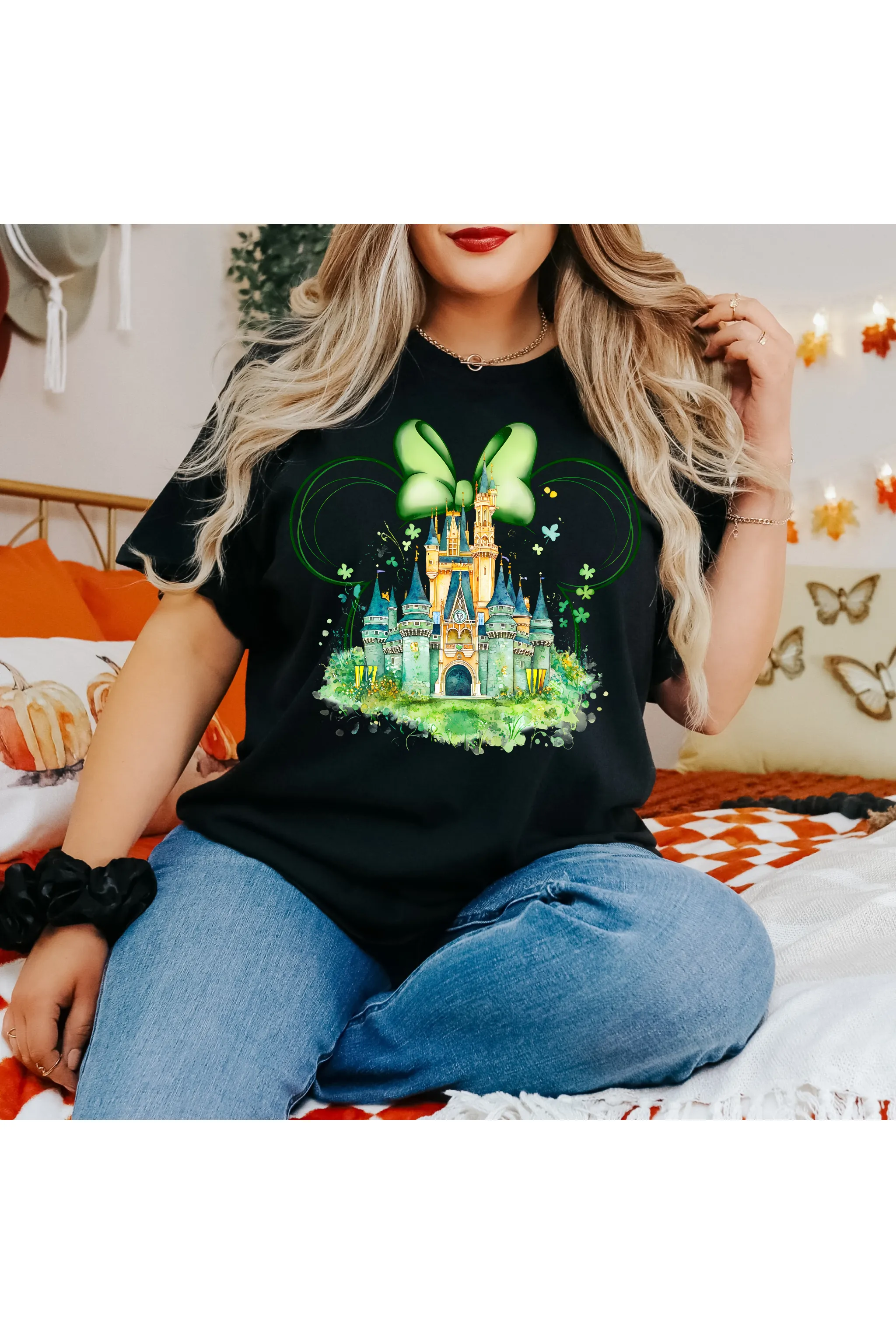 Enchanted Emerald Castle Comfort Colors T-Shirt