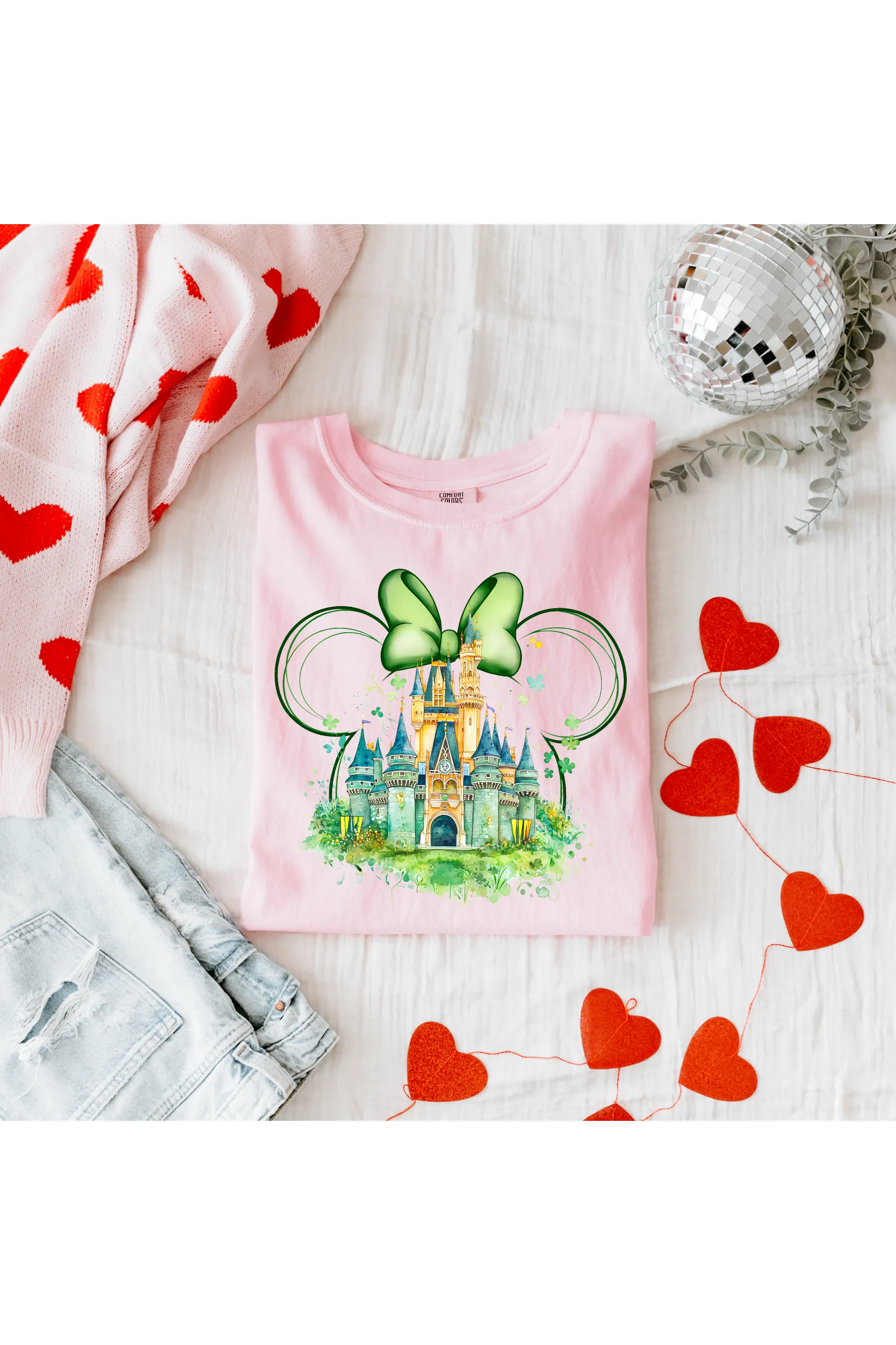 Enchanted Emerald Castle Comfort Colors T-Shirt