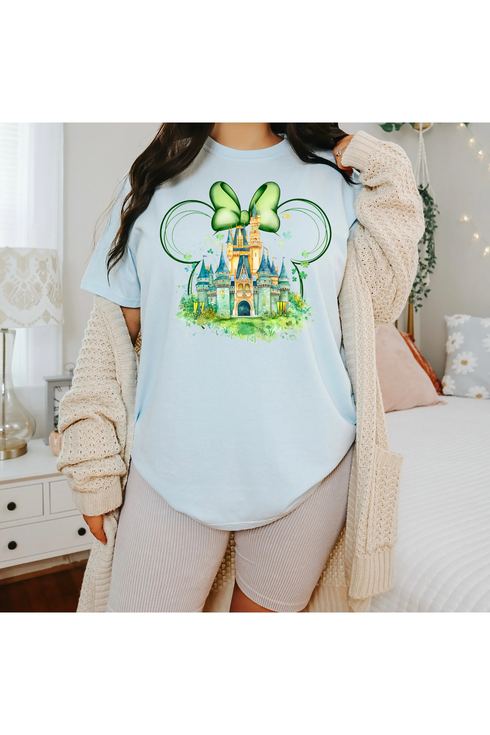 Enchanted Emerald Castle Comfort Colors T-Shirt